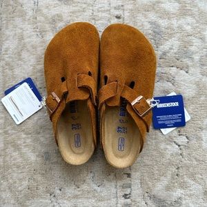 NWT Birkenstock Boston size 37 mink